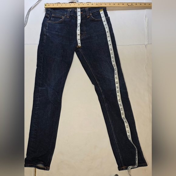 Nudie Jeans, Mens, Grim Tim, True Navy .  30/32
Excellent condition. - Picture 9 of 13